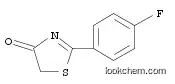Molecular Structure of 1053657-30-9 (4(5H)-Thiazolone, 2-(4-fluorophenyl)-)